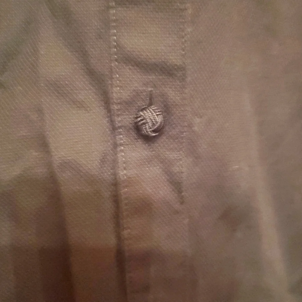 LAUREN SIZE 1X Women's Deep Blue Casual Shirt - Picture 3 of 6